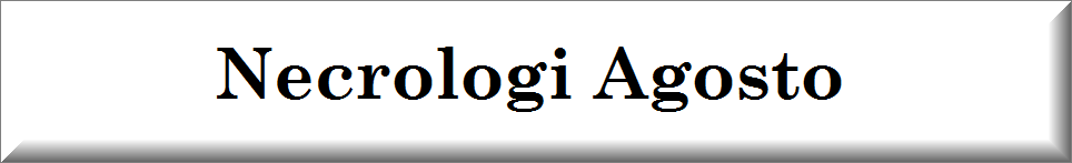 annunci funebri agosto 2020