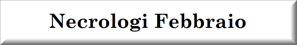 annunci funebri febbraio 2022